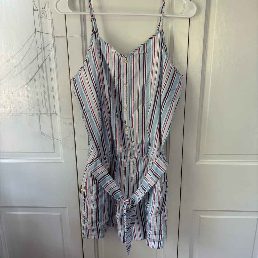 Vineyard Vines Striped Romper